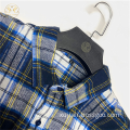 High Quality 100Cotton Twill Plaid Men's Flannel Shirts